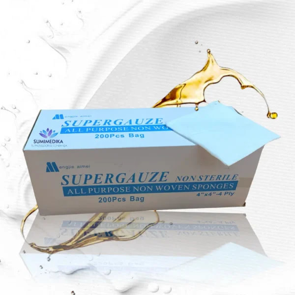 Super Gasa 10 x 10 - Cuatro Pliegues - 200 Uds