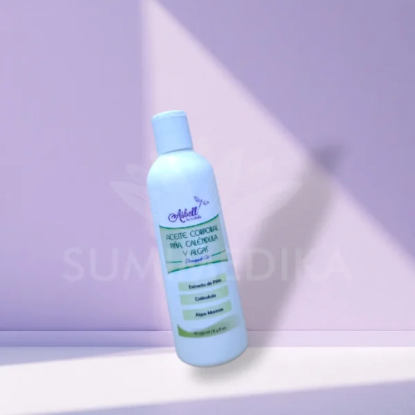 Aceite Corporal de Piña, calendula y algas Marinas | ASBELL